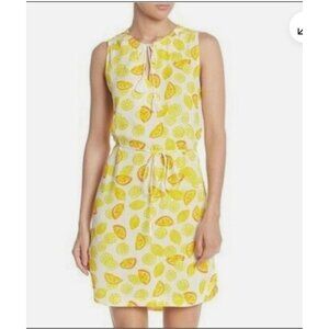 BEACH LUNCH LOUNGE Citrus  Print Sundress Size Medium